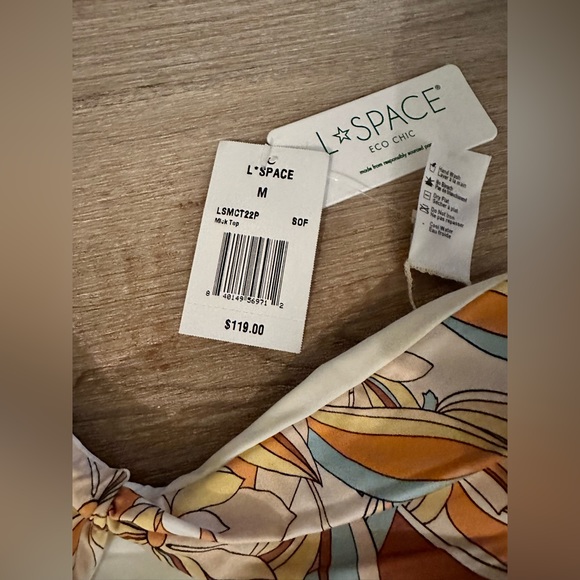 L*Space Nancy Lee Bikini Top and Bottoms Size M - Picture 5 of 6